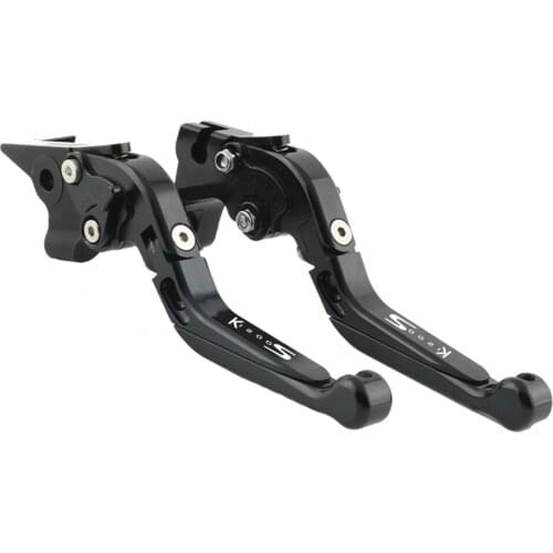 For BMW K1200S K 1200 S 17-color CNC adjustable folding extendable motorcycle brake lever 2004 2005 2006 2007 2008
