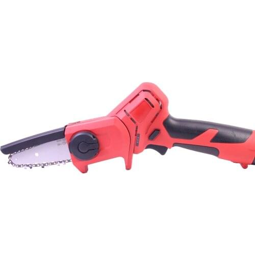 10.8v electric cordless chains saw single hand chain saw