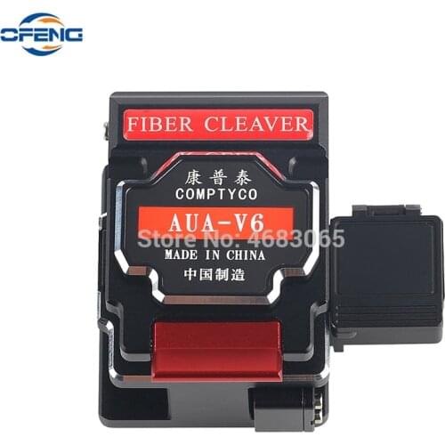 New High precision Fiber cleaver AUA-V6 cable cutting knife FTTH fiber optic knife tools cutter High Precision 16 surface blade