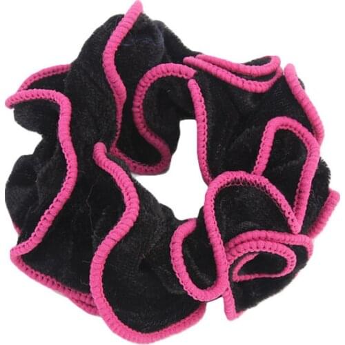 6 Pcs Velvet Scrunchie Pack for Women Hair Accessories Girl Elastic Hair Ties Set Holder Korean Cute Scrunchies 2020 VERVAE