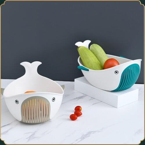 TT Washing Basin Draining Basket Fruit Plate Creative Washing Vegetable Basket Personalized Fruit Plate Fashion HomeFabulousRice