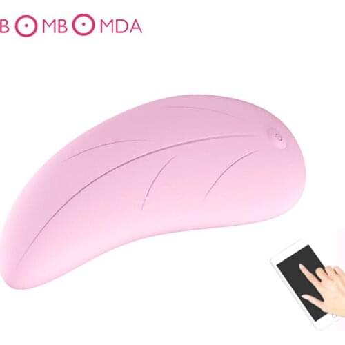 Wireless Phone APP Controlled Leaf G spot Vibrator Clitoris Stimulator Dildo Massage Vibrators For Woman Sex Adult Masturabtor