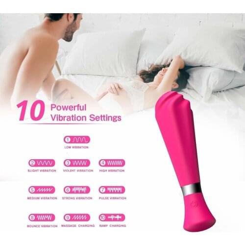 G-Spot Vibrators Adult Product Sex Toys With 10 Vibration Modes For Couple Vagina Exciting Stimulation And Wand Massager Woman