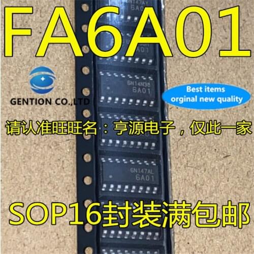 10Pcs FA6A01 6A01 FE6A01 sop16 Power management chip in stock 100% new and original