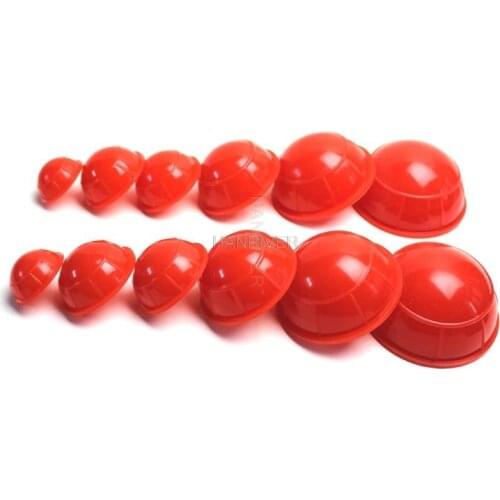12PCS Silicone medical Vacuum Cans Massage Suction Cup Full Body Vacuum Massager Therapy Suction Cup Set Chinese Cupping