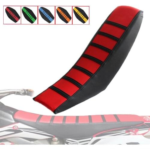 2020 Motorcycle Striped Rubber Soft-Grip Gripper Soft Seat Cover For Suzuki RM250 rm 85 125 250 rmx 250 rmz 250 450 drz 400 sm