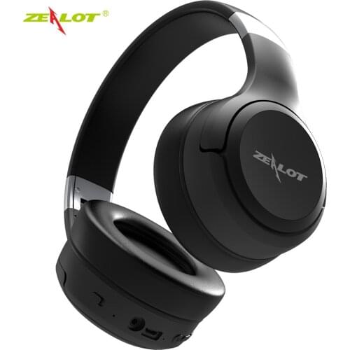 ZEALOT B28 Wireless Bluetooth Headphones Foldable Bass Wireless Headset with Microphone for Computer,Phones Support TF card