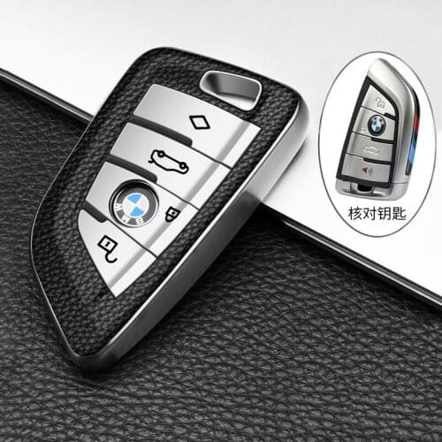 Car Remote Key Case Cover For BMW 1 2 3 4 5 6 7 Series X1 X3 X4 X5 X6 F30 F34 F10 F07 F20 G30 F15 F16 E60 Keychain TPU PU