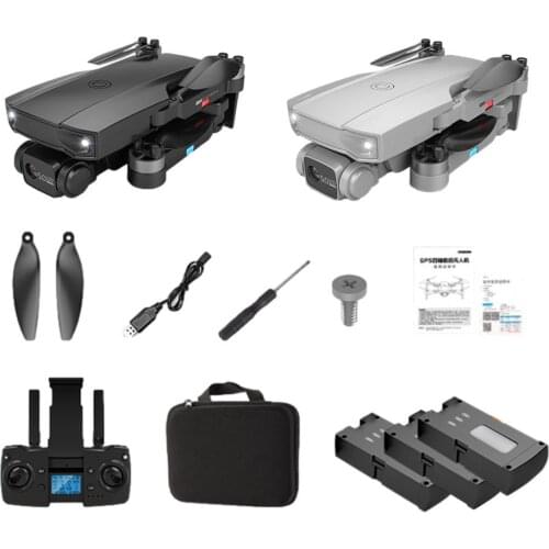 Drone For HJ188 GPS Positioning Motor 6k Profesional Dron With Camera 4-Axis Gimbal Brushless 5G Wif GPS Optical Tracking Drone