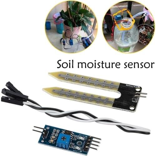 Electronics Soil Moisture Hygrometer Detection Humidity Sensor Module For arduino Development Board DIY Robot Smart Car Aokin