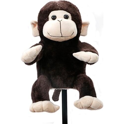 Golf driver headcover mens clubs 460cc Animal funny Monkey Protection Cover free shipping