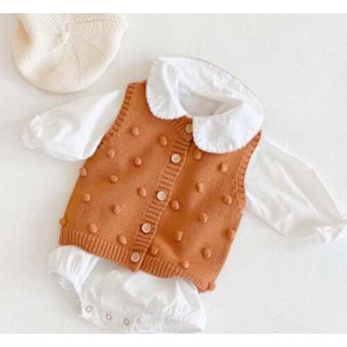 One-Piece Suit Autumn Baby Newborn bodysuit Doll collar Long-Sleeve Jumpsuit Baby Girl Cotton Crawling Clothes