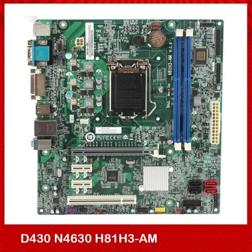 Desktop Motherboard for ACER D430 N4630 H81H3-AM V1.0 H81 Fully Tested, Good Quality