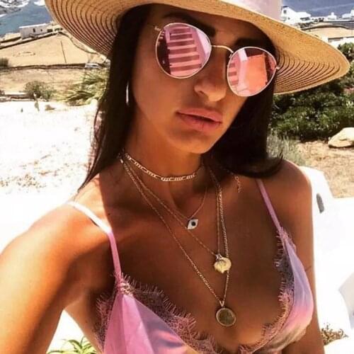 ONEVAN 2021 Oval Sunglasses Women/Men 2021 Brand Designer Eyeglasses Women Alloy Mirror Glasses Vintage Oval Gafas De Sol Mujer