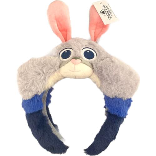 Catoon Plush Animal Hairband Headband Hair Accessories women girl Baby toys kids COSTUME Headband Hair Hoop Cosplay Plush Gift