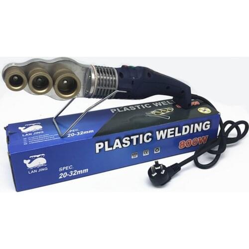 20-32 Manual Thermostat Fuser Tube Pipe Welding Machine PPR PE Pipe Heating Plastic Welding Machine 220V 900W 20MM/25MM/32MM