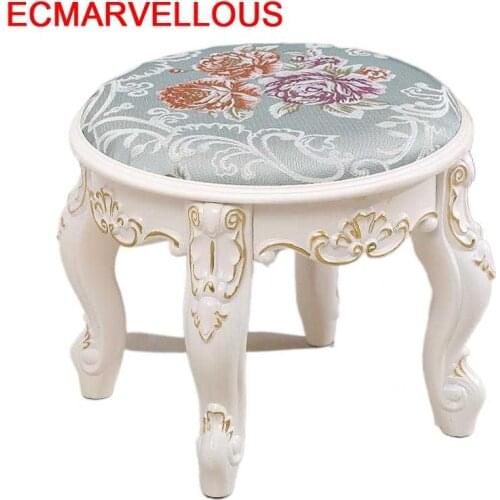 Dressing Kid Banc De Rangement Taburete Madera Vanity Chair Pouffe Step Pufy Do Siedzenia Tabouret Ottoman Poef Sgabello Stool