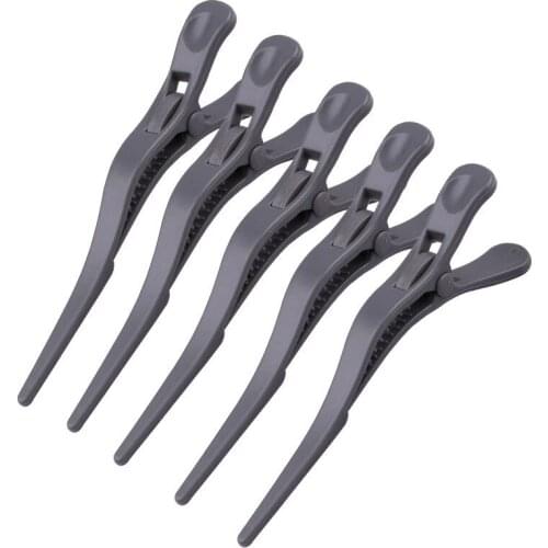 5pcs/set Crocodile Barrettes Hairdressing Clip Hairpins Positioning Partition Clip Haircut Shark Clip Hair Pin Barber Supplies