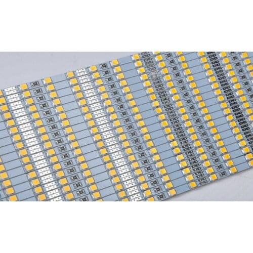 100pcs* 50cm LED bar light LED rigid strip crystal/slim light box hard strip 4mm width 50cm 36 LEDS 60 LED 2835, DC12V