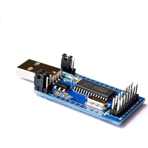 1PC CH341A USB to UART IIC SPI TTL ISP EPP/MEM Parallel Port Converter Module