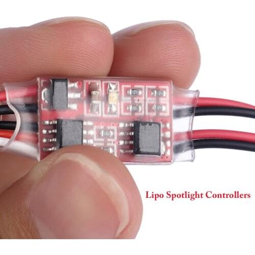 5pcs Navigation Spotlight Controllers 2S-4S Lipo For Remote Control Aircraft Airplane Helicopter Quadcopter FPV Drone Toys DIY