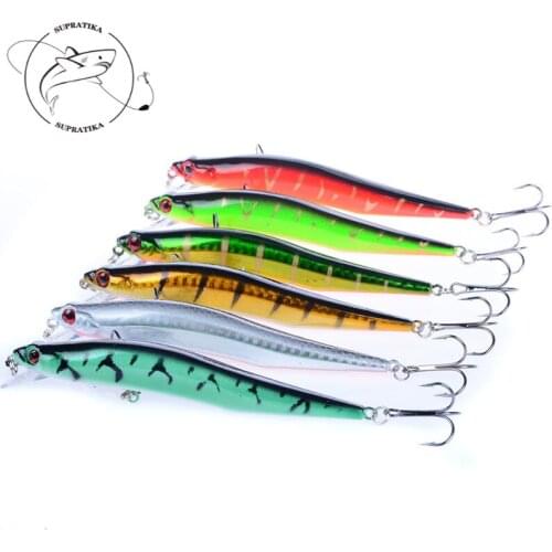 Diving Depth0.5-1.5M Anti-Corrosion Bionic Plastic Fishing Bait 10g/12cm Artificial Minnow Freshwater Fishing Lure Hard Bait
