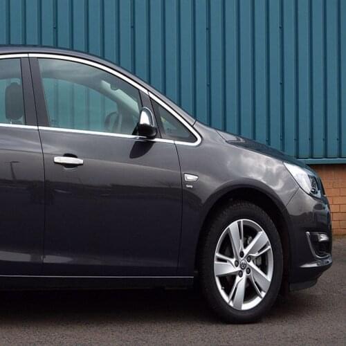 Fit For Opel Astra J Chrome Door Handle 4 Door Stainless Steel (2010-) chrome Styling Moulding Trim Tunning Modified Designed