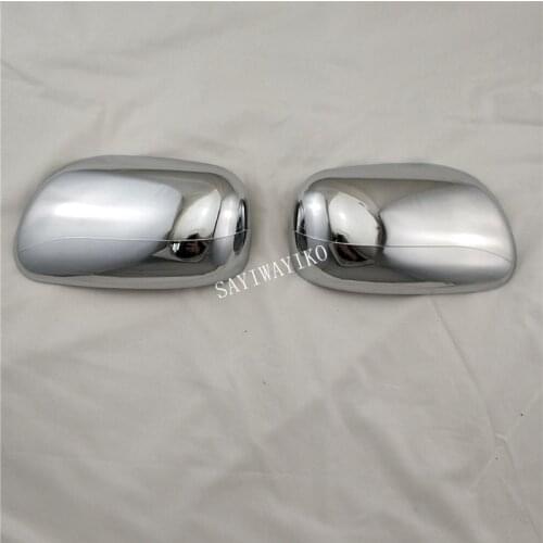 ABS Chrome Car Side Door Rear View Mirror Cover for Toyota Corolla 2001 VIOS 2003 PROBOX SUCCEED