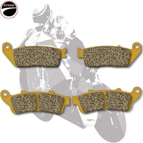 Motorcycle Brake Pads Front+Rear For HONDA FJS 400 D Silverwing 06-08 FSC 600 Silverwing 02-13 FJS 600 Silverwing 01-10
