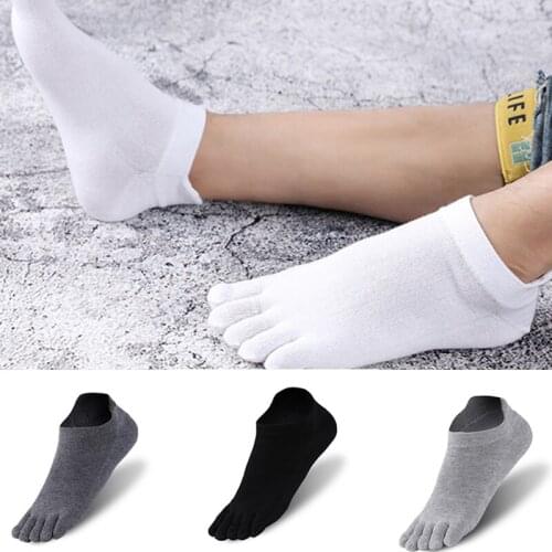 Orthopedic Compression Socks Mens Toe Socks Ultra Low Cut Liner with Gel Tab Breathable TT@88
