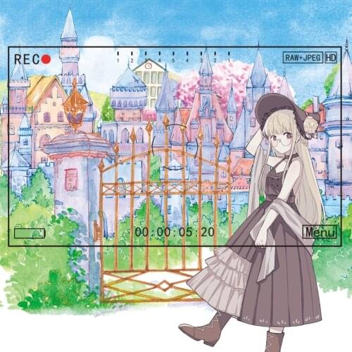 New Forest/tree/floor/cloud/house/field Scene Washi Tape for Collage Art