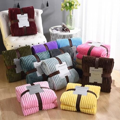 Sofa Blanket for Travel Stitch Cover for Car Adult Fleece Blanket for Bed Soft Decorative Sofa Blankets On The Sofa Multicolor