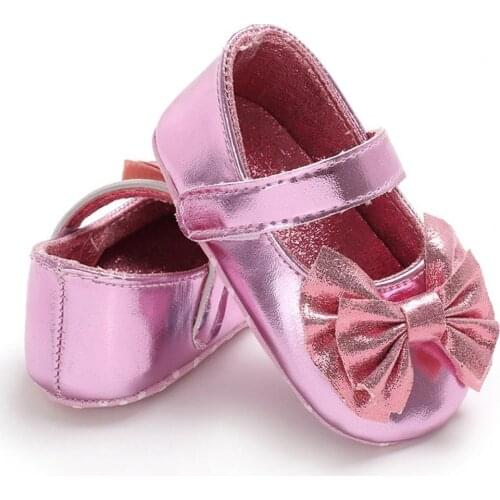Autumn Baby Girls Infant Toddler Shoes Soft Sole Non-slip Princess Slippers Little Girl Birthday Party Gift Flat Baby Shoes