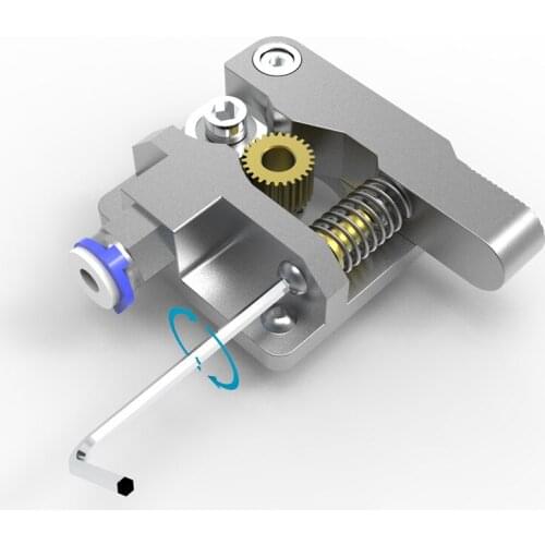 Durable All Metal Extruder Adjustable Elasticity 1.75mm Filament Extruder for Creality CR-10 Series 3D Printer Accessories