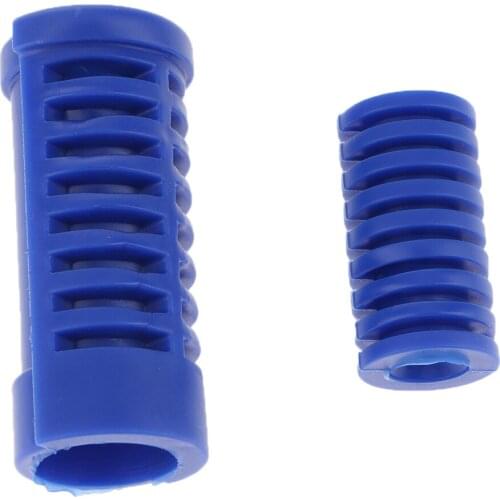 2Pcs Motorcycle Gear Shift Shifter Lever Rubber Cover & Footpeg Pad Rubber Cover Universal For Most Motorcycles