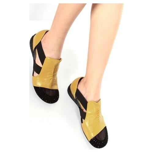 The spring/summer 4041 diamond wedges sandals bigger sizes in baotou with low for the four seasons the original