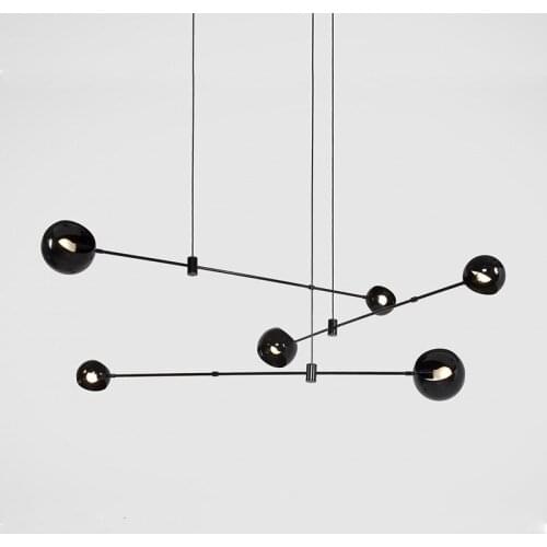 Nordic led light led wall moon lamp cocina accesorio design lamp modern led chandelier nordic decoration home lamparas de techo