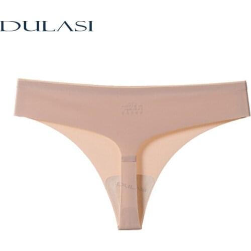 G-string Sexy Women Thong Hot Lingerie Low Waist Panties One Piece Seamless Comfortable Underpants New Underwear M-XL 3pcs