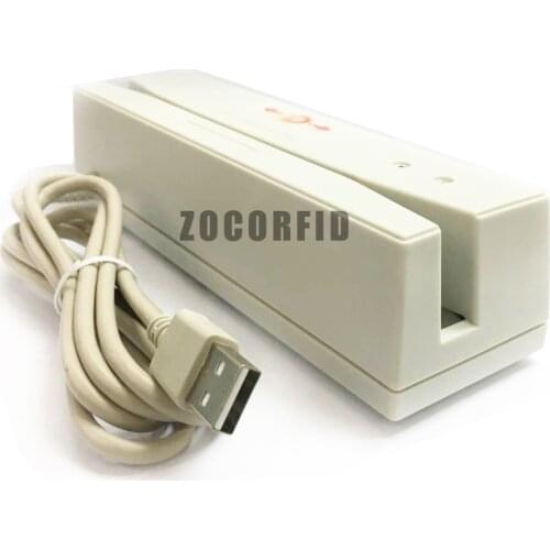 USB VIP card reader Universal Magnetic Card Barcode Reader Stripe Bidirectional the 2nd Track