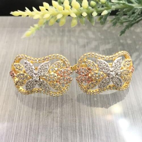 Vanifin Fashion Jewelry Distinctive blinder Look Ear Loops Micro Plated Banquet Wedding Earrings Romantic Bridal Daily Best Gift