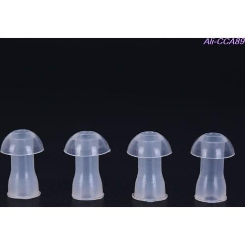 15/10/6MM 4PCS/lot Hearing Aid Domes Ear Plugs Ear tips for Hearing aids Nose/Ear Clips