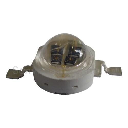 50X high quality 5W 850nm infrared high power led light beads with Bridgelux 4 chip free shipping