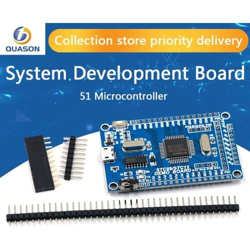 51 Microcontroller 51 small system board STC89C52 STC51 System Development Board