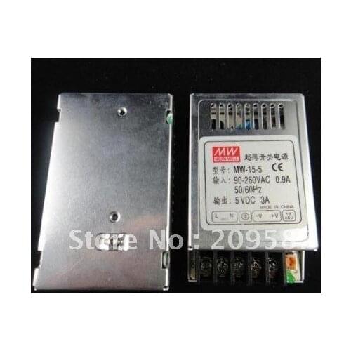 5V DC 3A 15W Regulated Switching Power Supply