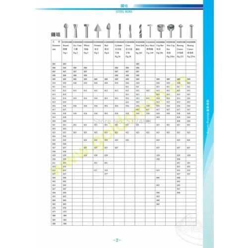 Diy Free shipping 38# 005-023 cone 6 pcs/ box RPM>40000r/min drill polishing machine diamond dental engraving