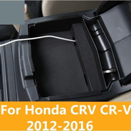 For Honda CRV CR-V 2012-2016 Car Central Armrest Storage Box Console Arm Rest Tray Holder Case Palle decoration Auto Accessories