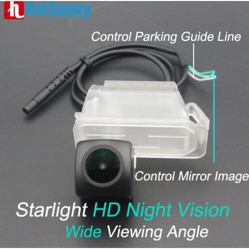 Reverse Rear View Camera For Ford Transit Fiesta SMax Kuga Mondeo Focus 2 Night Vision No Guide Line MCCD Fisheye Lens Full HD