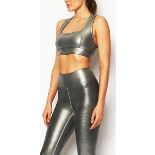 2 Piece Set Women Gym Clothing Fitness Sport Suit Female Clothes High Waist Seamless Leggings Sexy Sport Bra Crop Top Yoga Set