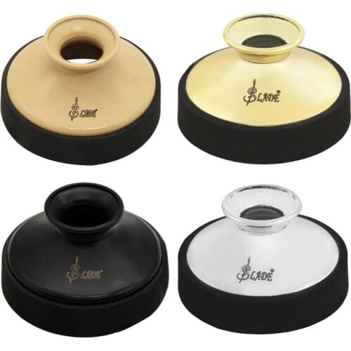 Lightweight ABS Mute Dampener Silencer for Alto Saxophone Musical Instrument