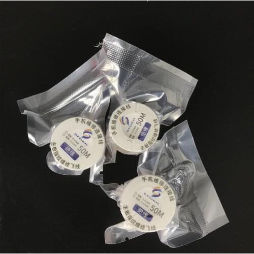 3PCS 0.02MM 50M PCB Copper Soldering Wire Maintenance Jump Line For Cell Phone / Pad Board Welding Repair Tools